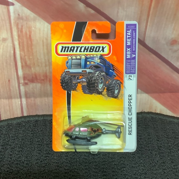 MATCHBOX Other - Matchbox Rescue Chopper Toy Helicopter. 2005 Mattel.
